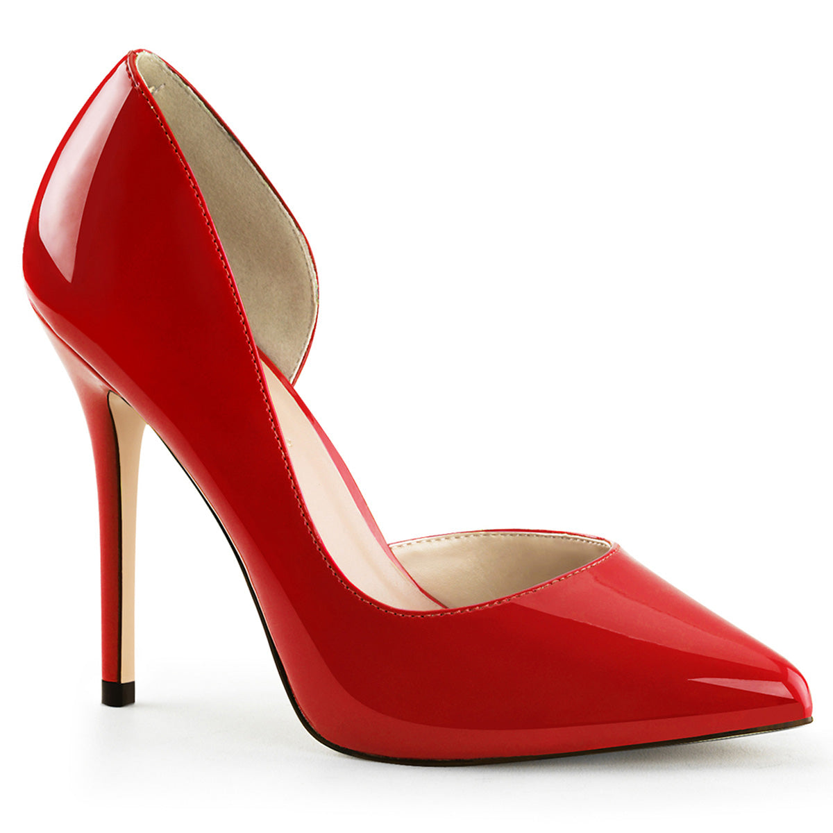 Pleaser Womens Pumps AMUSE-22 Red Pat