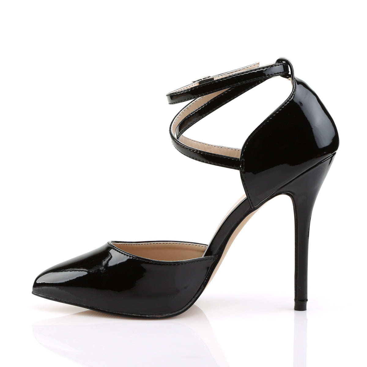 Pleaser Pompes pour femmes AMUSE-25 blk pat