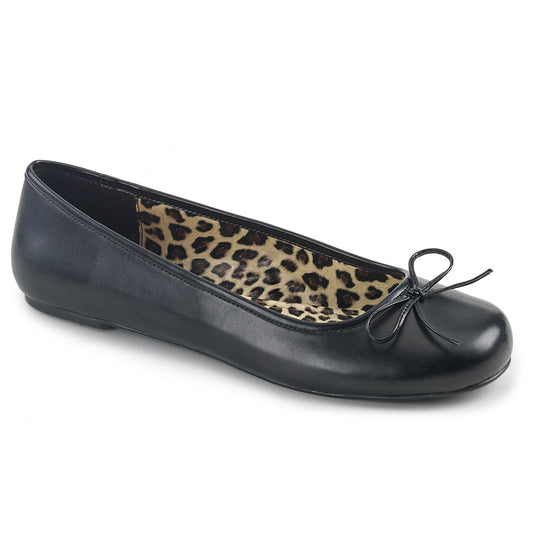 Pleaser Pink Label Pompes pour femmes ANNA-01 Cuir en faux BLK