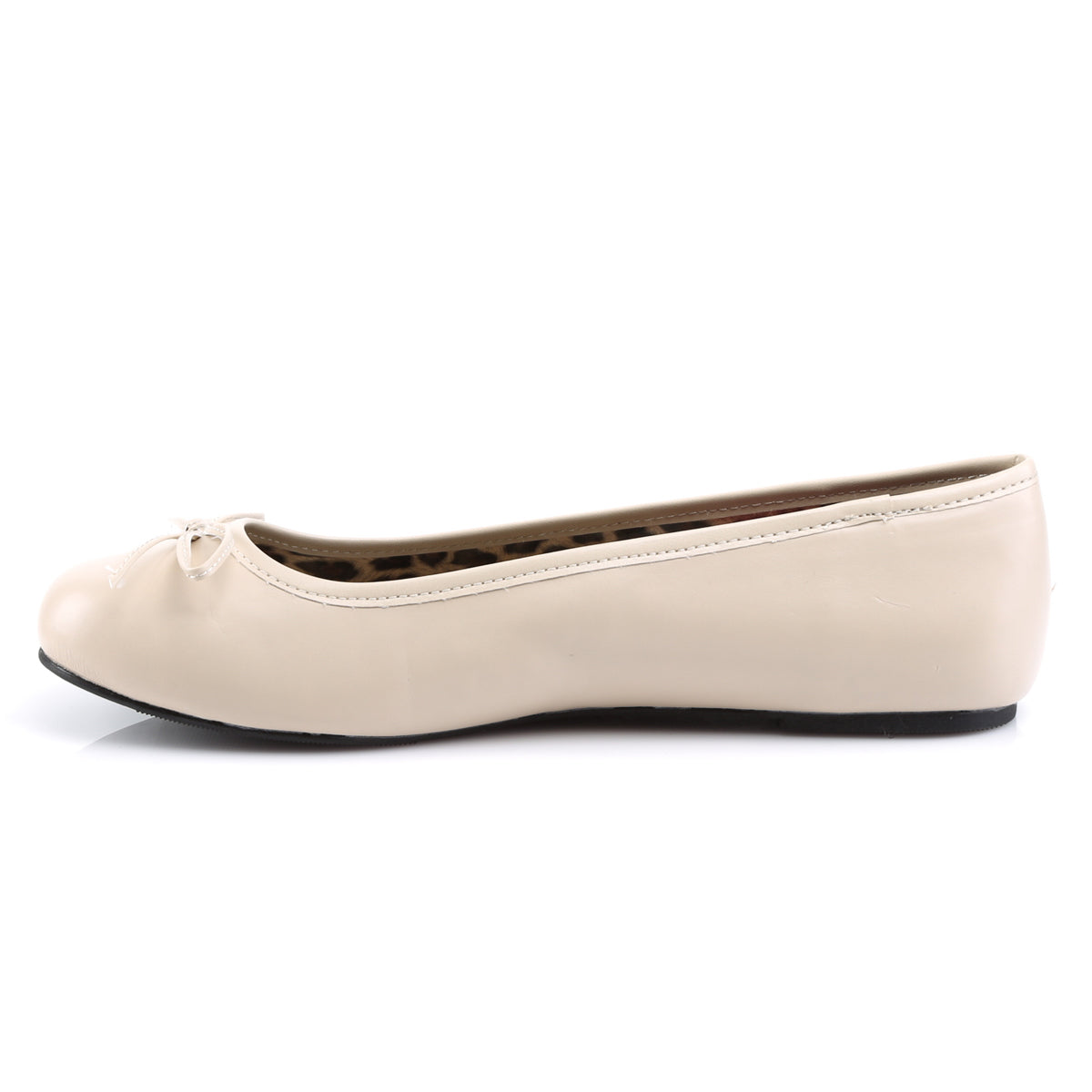 Pleaser Pink Label Pompes pour femmes ANNA-01 cuir fausse crème
