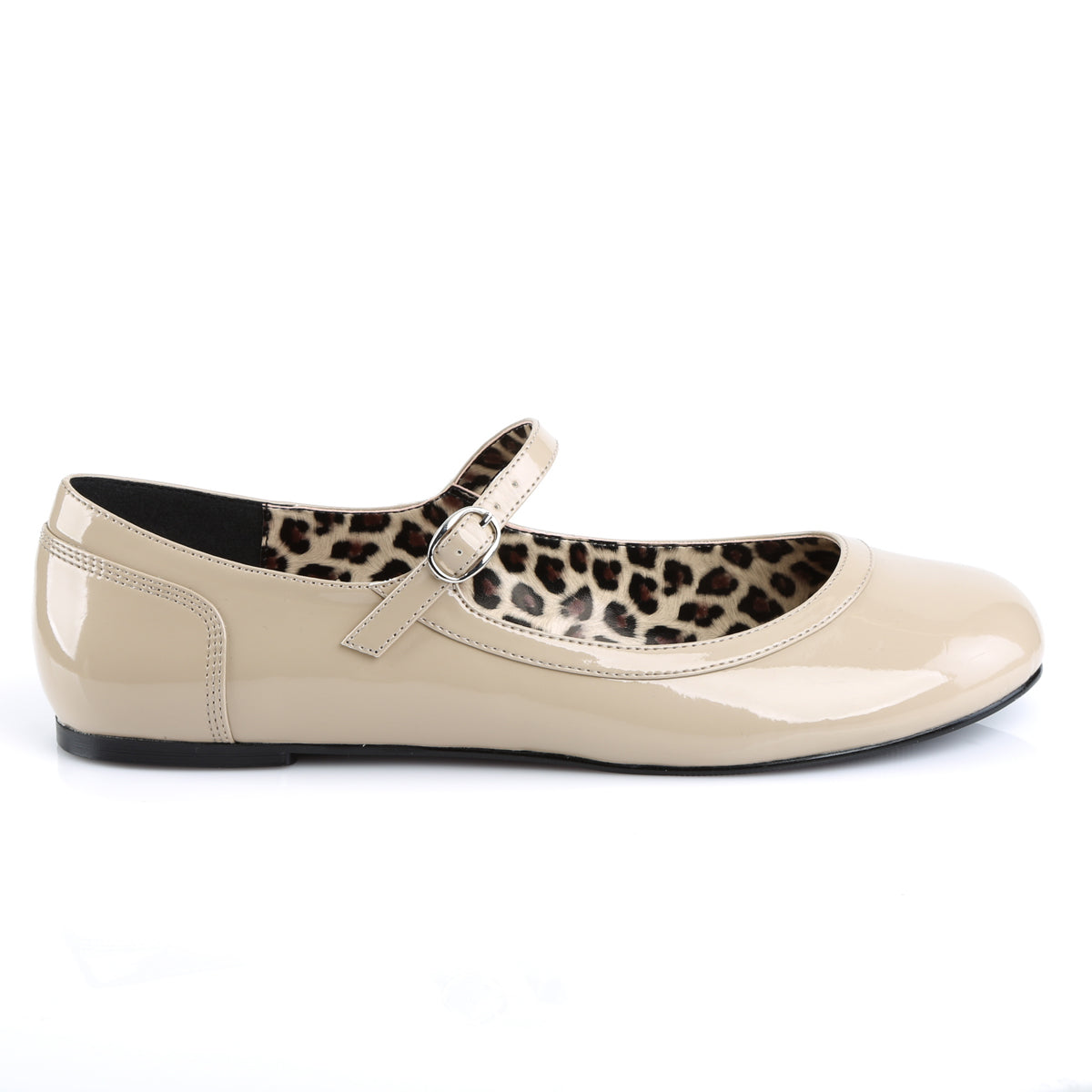 Pleaser Pink Label Womens Pumps ANNA-02 Cream Pat