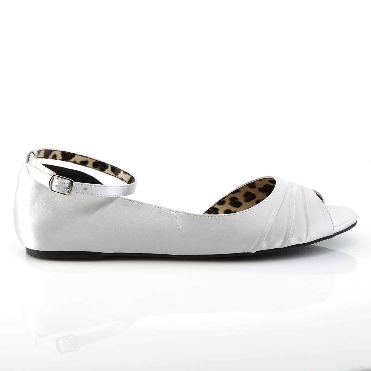 Pleaser Pink Label Pompes pour femmes ANNA-03 SLV Satin