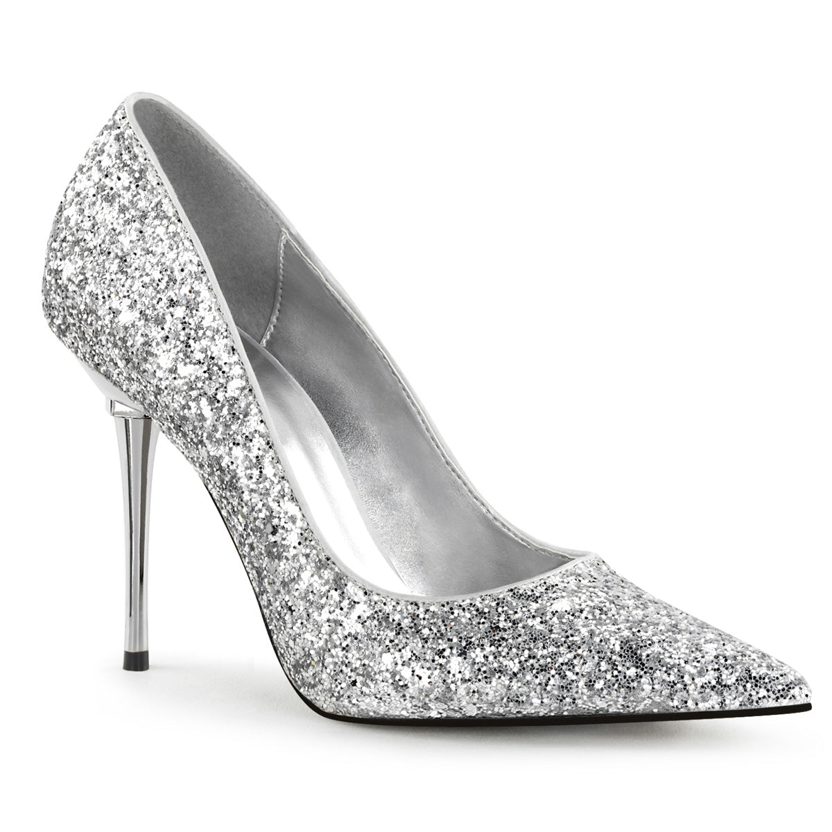 Pleaser Pompes pour femmes APPEAL-20g SLV GLTR PU