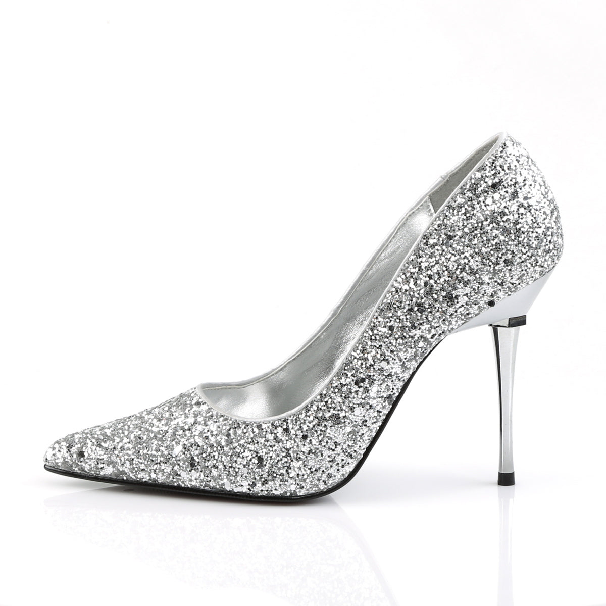 Pleaser Pompes pour femmes APPEAL-20g SLV GLTR PU