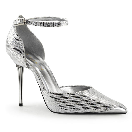 Pleaser Pompes pour femmes APPEAL-21 SLV Woven GLTR