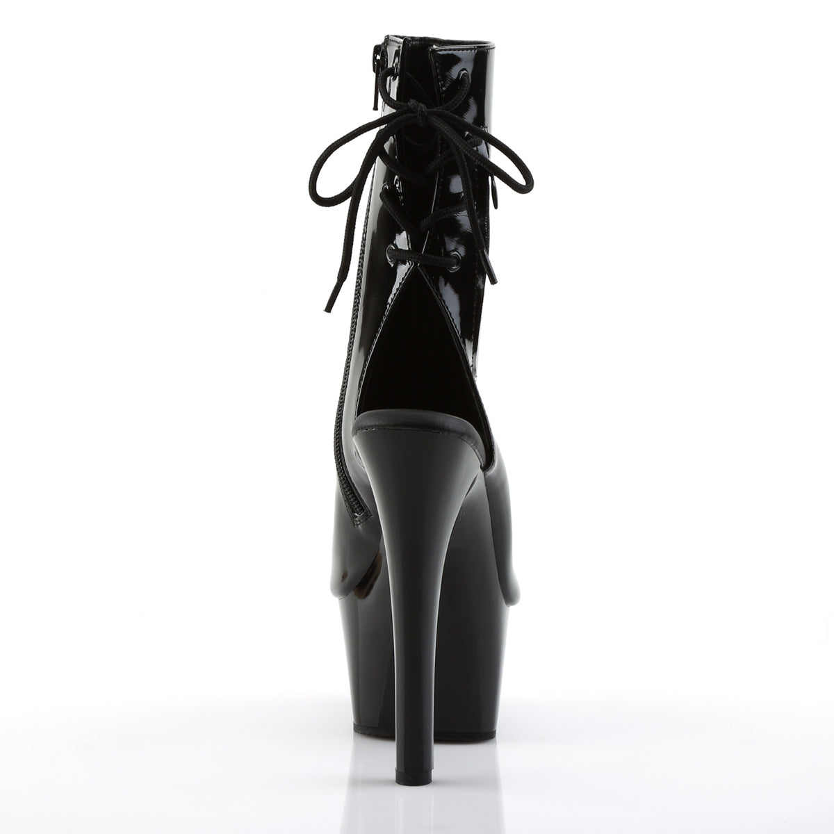 Pleaser Bottines pour femmes ASPIRE-1018 BLK PAT / BLK