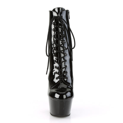 Pleaser Bottines pour femmes ASPIRE-1020 BLK PAT / BLK