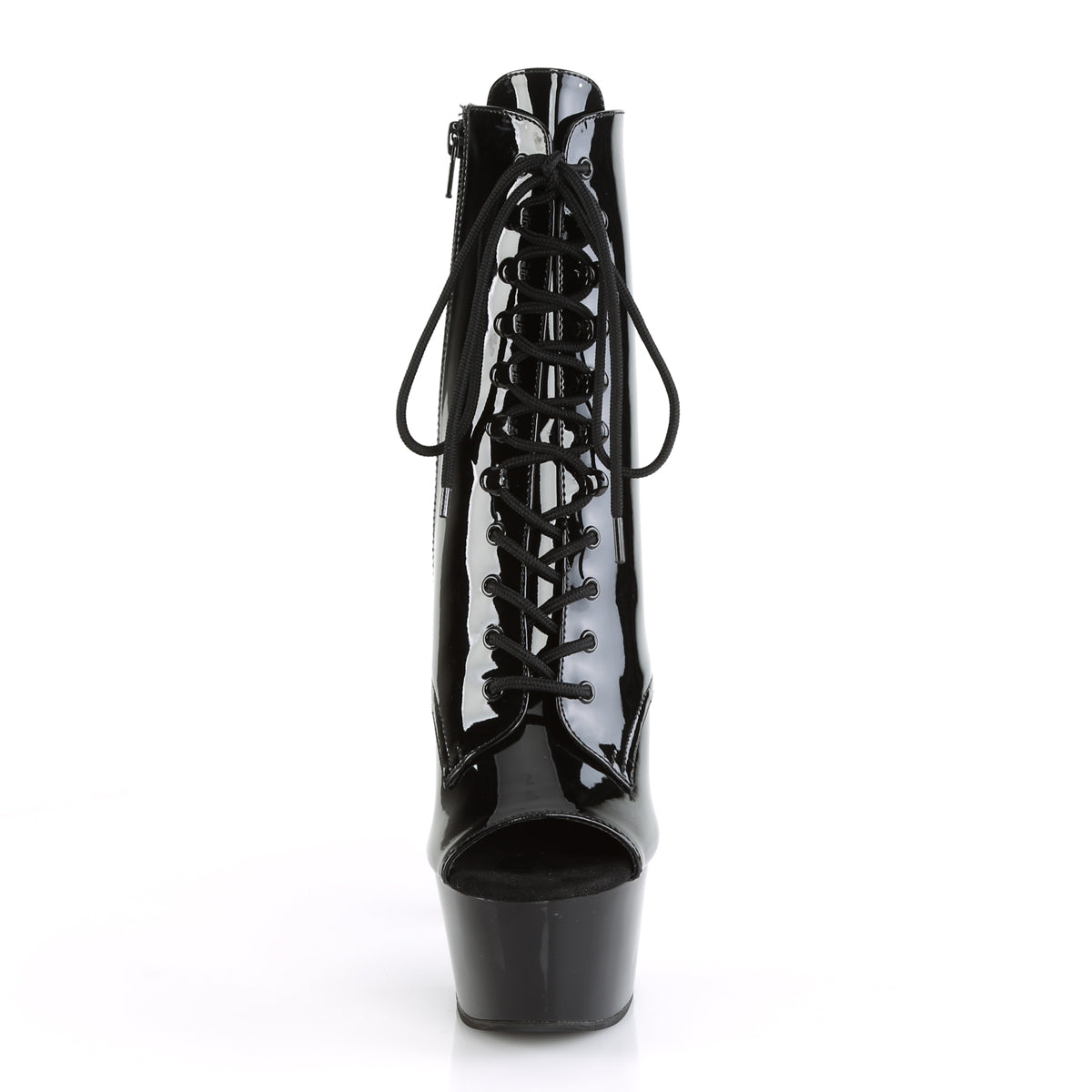 Pleaser Bottines pour femmes ASPIRE-1021 BLK PAT / BLK