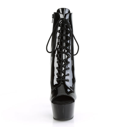 Pleaser Bottines pour femmes ASPIRE-1021 BLK PAT / BLK