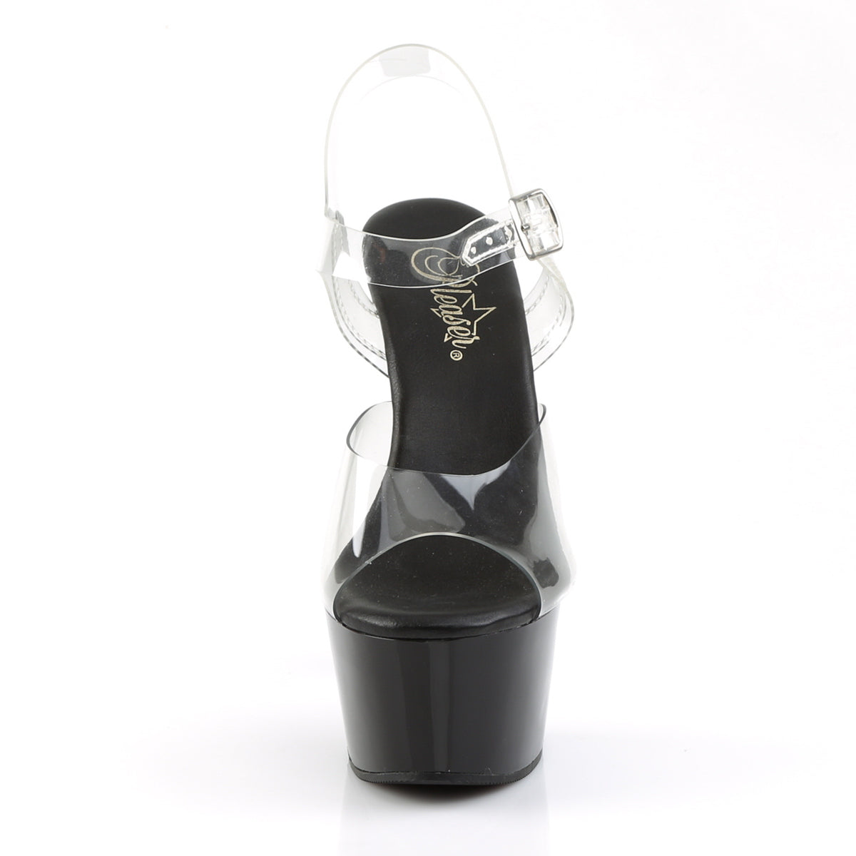 Pleaser Sandales pour femmes ASPIRE-608 CLR / BLK