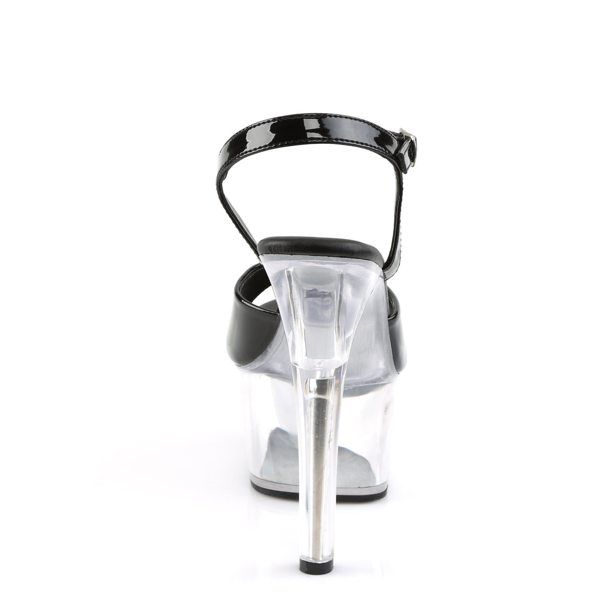 Pleaser Sandales pour femmes ASPIRE-609 BLK PAT / CLR
