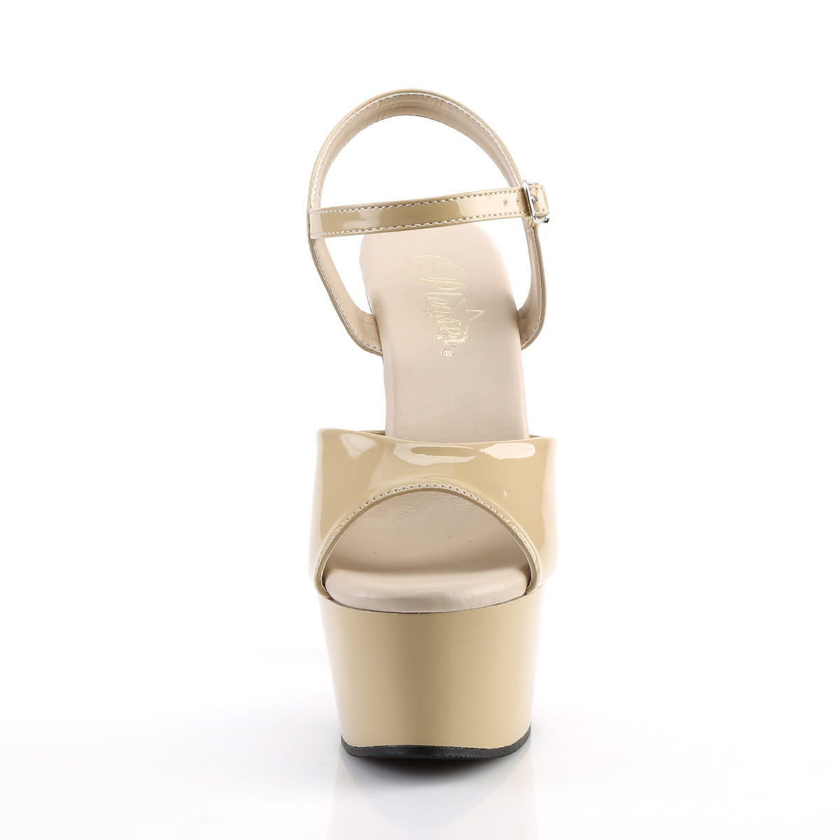 Pleaser Sandales pour femmes ASPIRE-609 Crème Pat / Crème