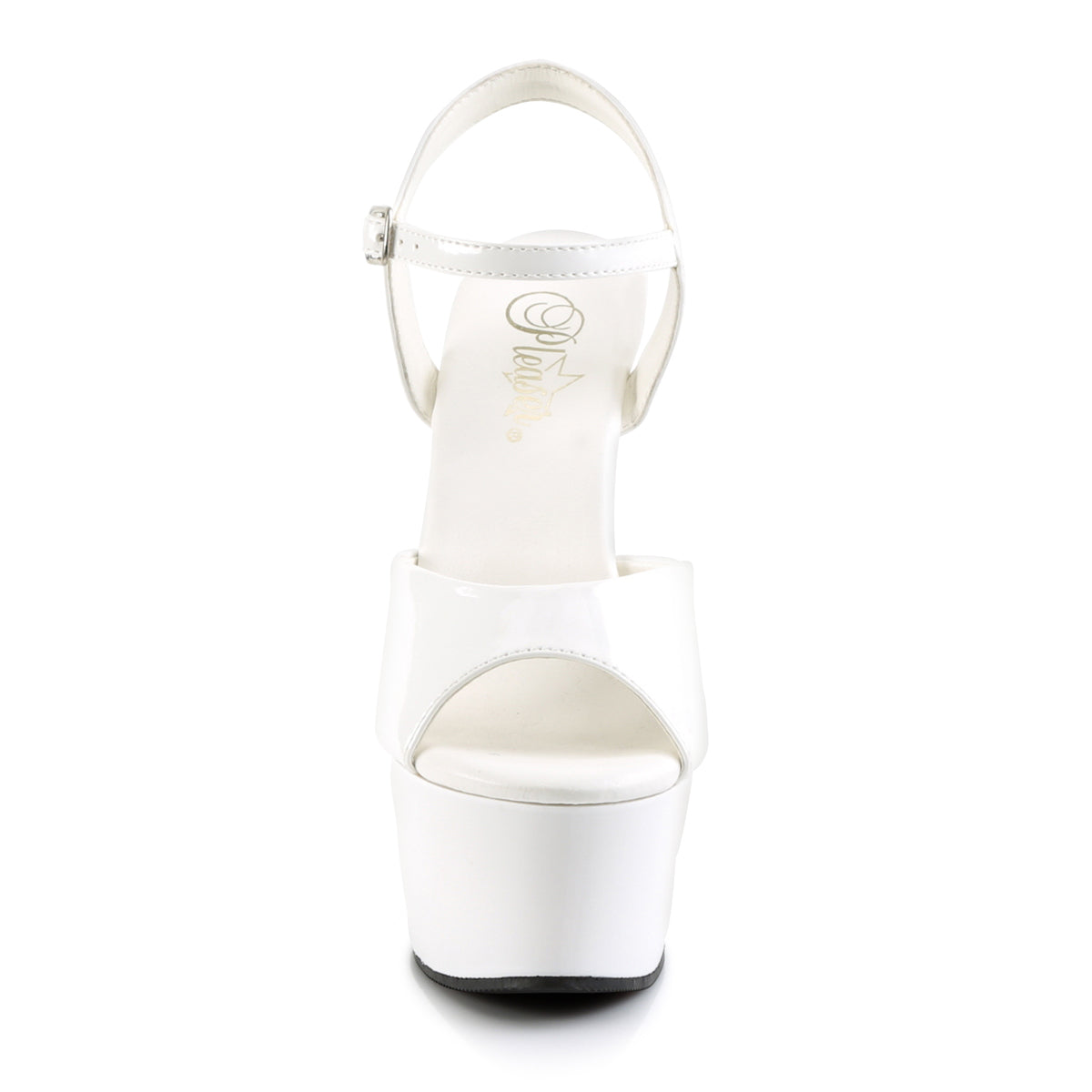Pleaser Sandales pour femmes ASPIRE-609 wht pat / wt