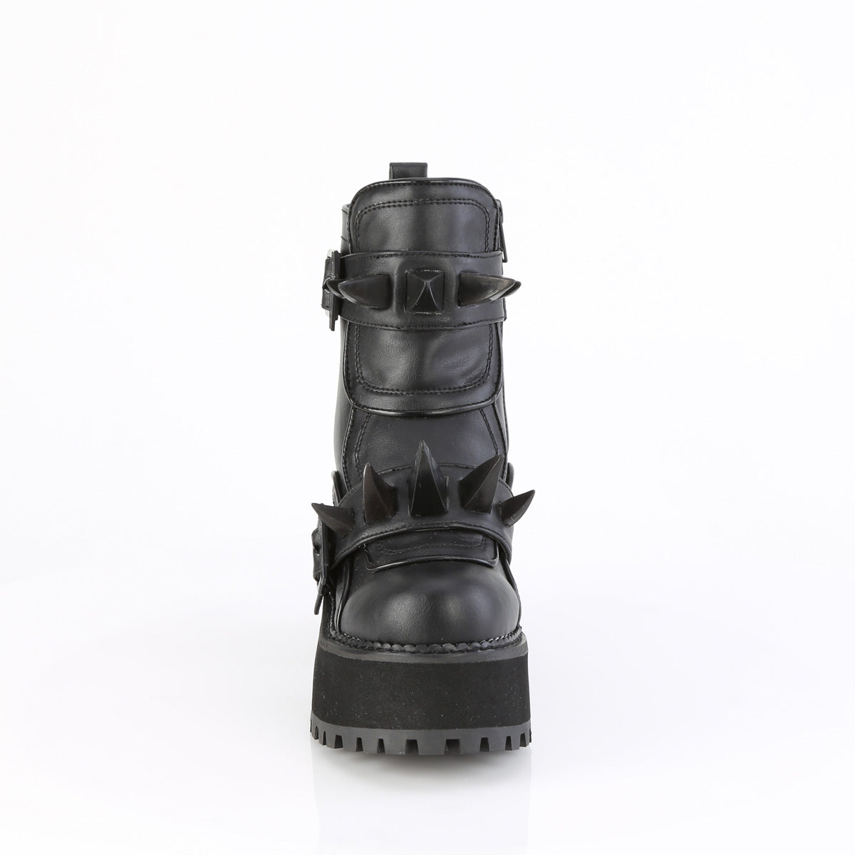 DemoniaCult   ASSAULT-72 Cuir végétalien BLK