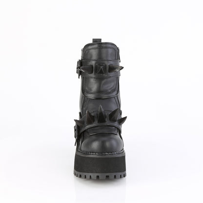 DemoniaCult   ASSAULT-72 Cuir végétalien BLK