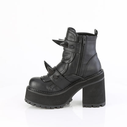 DemoniaCult   ASSAULT-72 Cuir végétalien BLK