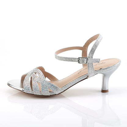 Fabulicious Sandales pour femmes AUDREYTissu chatoyant -03 SLV
