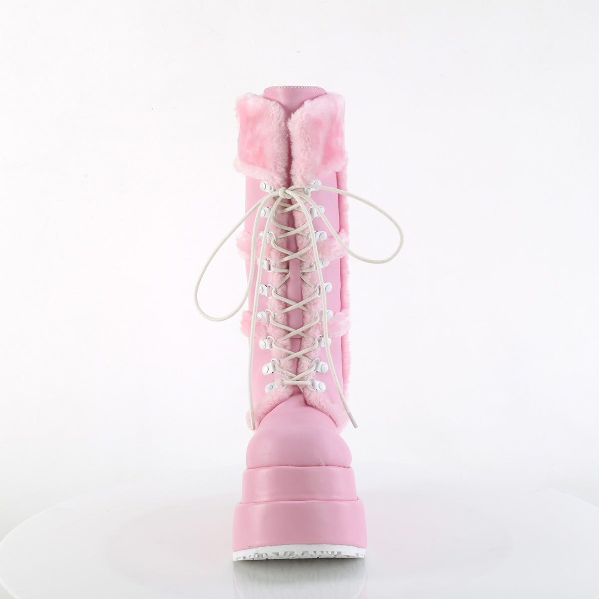 DemoniaCult   BEAR-202 B. Cuir végétalien rose