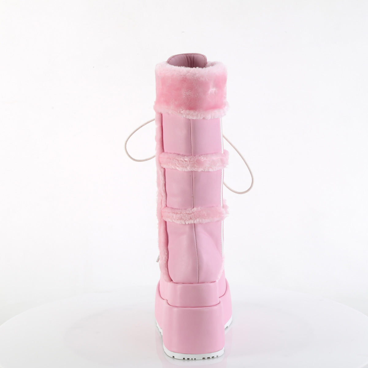 DemoniaCult   BEAR-202 B. Cuir végétalien rose