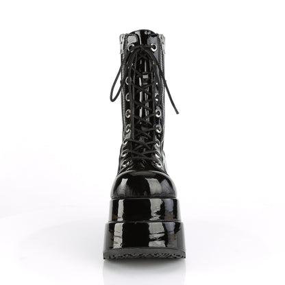 DemoniaCult Womens Boots BEAR-265 Blk Pat