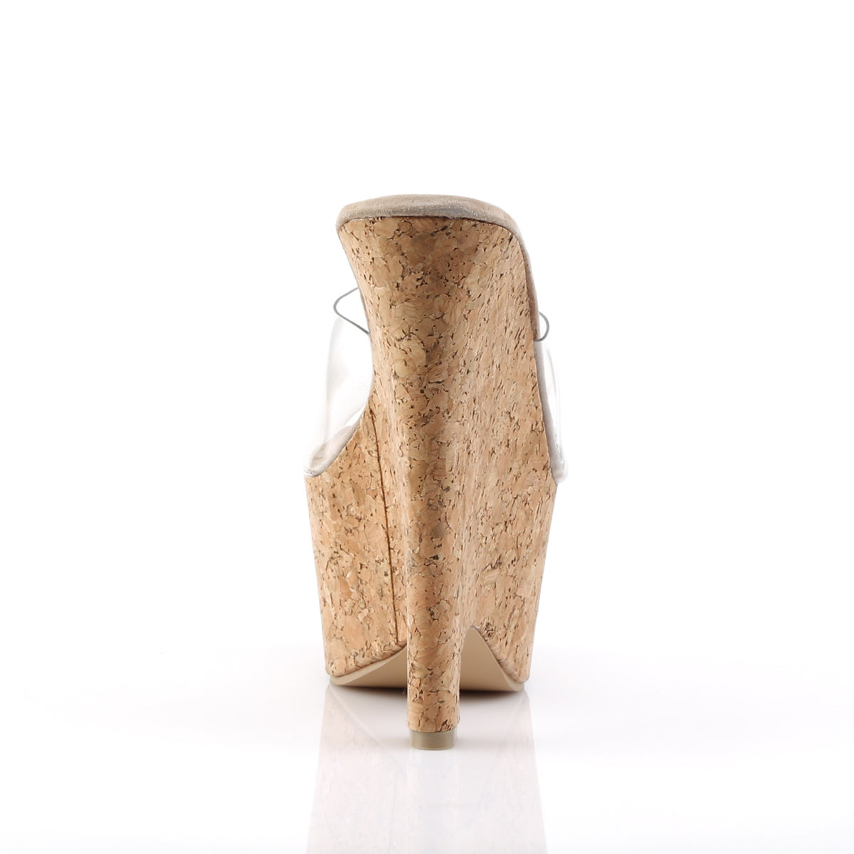 Pleaser Sandales pour femmes BEAU-601 clr-tan / liège