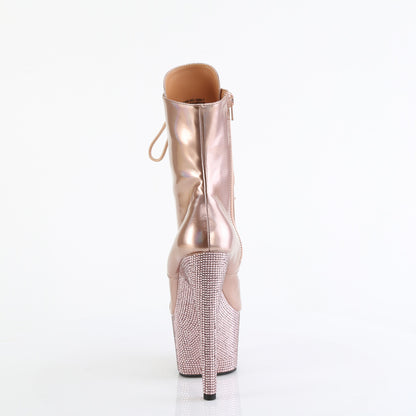 Pleaser  Bottines BEJEWELED-1020-7 R. Gold Holo Pat / R. Gold AB RS