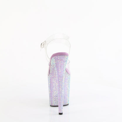 Pleaser   BEJEWELED-808RRS Clr/Lavender RS
