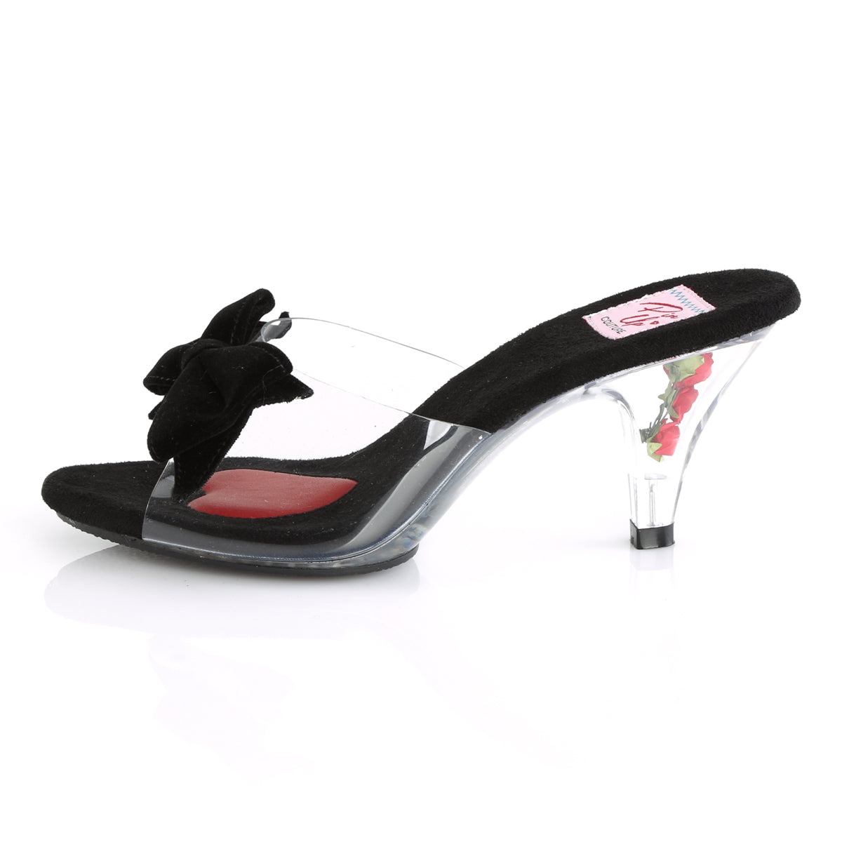 Pin Up Couture Pompes pour femmes BELLE-301BOW CLR-BLK / CLR