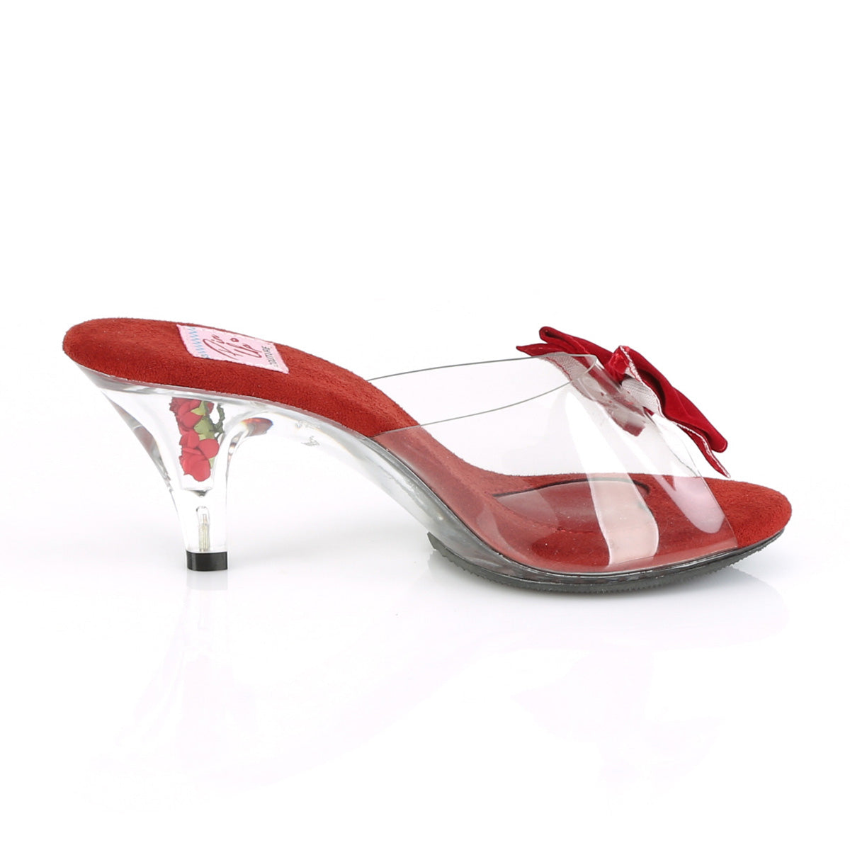 Pin Up Couture Pompes pour femmes BELLE-301BOW CLR-RED / CLR