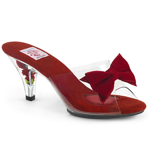 Pin Up Couture Pompes pour femmes BELLE-301BOW CLR-RED / CLR