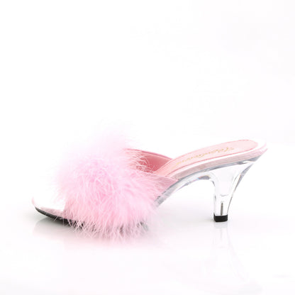 Fabulicious Sandales pour femmes BELLE-301f B. Pin PU-FUR / CLR