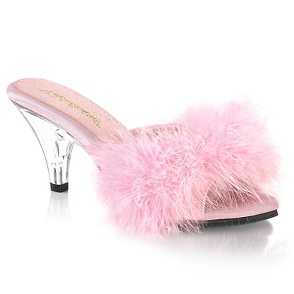 Fabulicious Sandales pour femmes BELLE-301f B. Pin PU-FUR / CLR