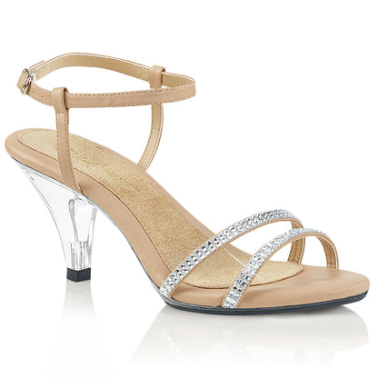 Fabulicious Sandales pour femmes BELLE-316 Cuir nude / CLR