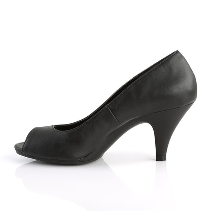 Fabulicious Sandales pour femmes BELLE-362 BLK FAUX CUIR / BLK MATTE