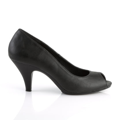 Fabulicious Sandales pour femmes BELLE-362 BLK FAUX CUIR / BLK MATTE