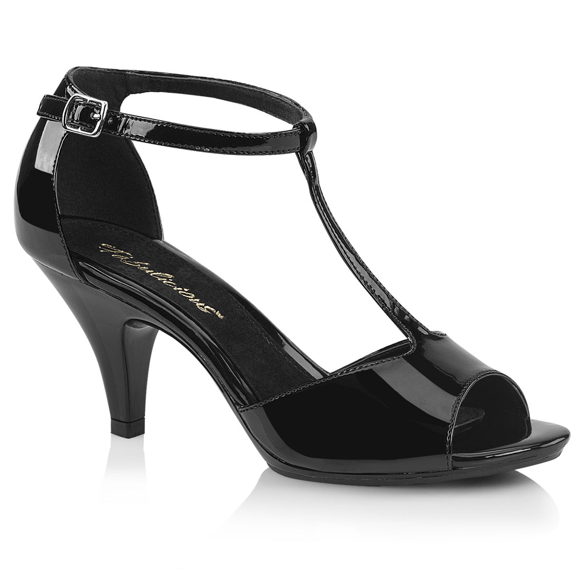 Fabulicious Sandales pour femmes BELLE-371 blk pat / blk