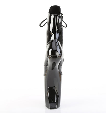 Pleaser Women's Platform Shoes BEWITCHED-1020 Blk Pat/Blk