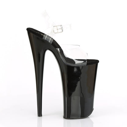 Pleaser Womens Sandals BEYOND-008 Clr/Blk