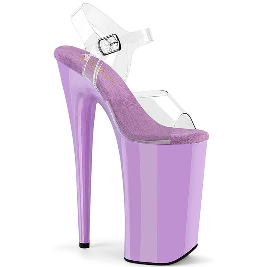 Pleaser Women's Platform Shoes BEYOND-008 Clr/Lavender