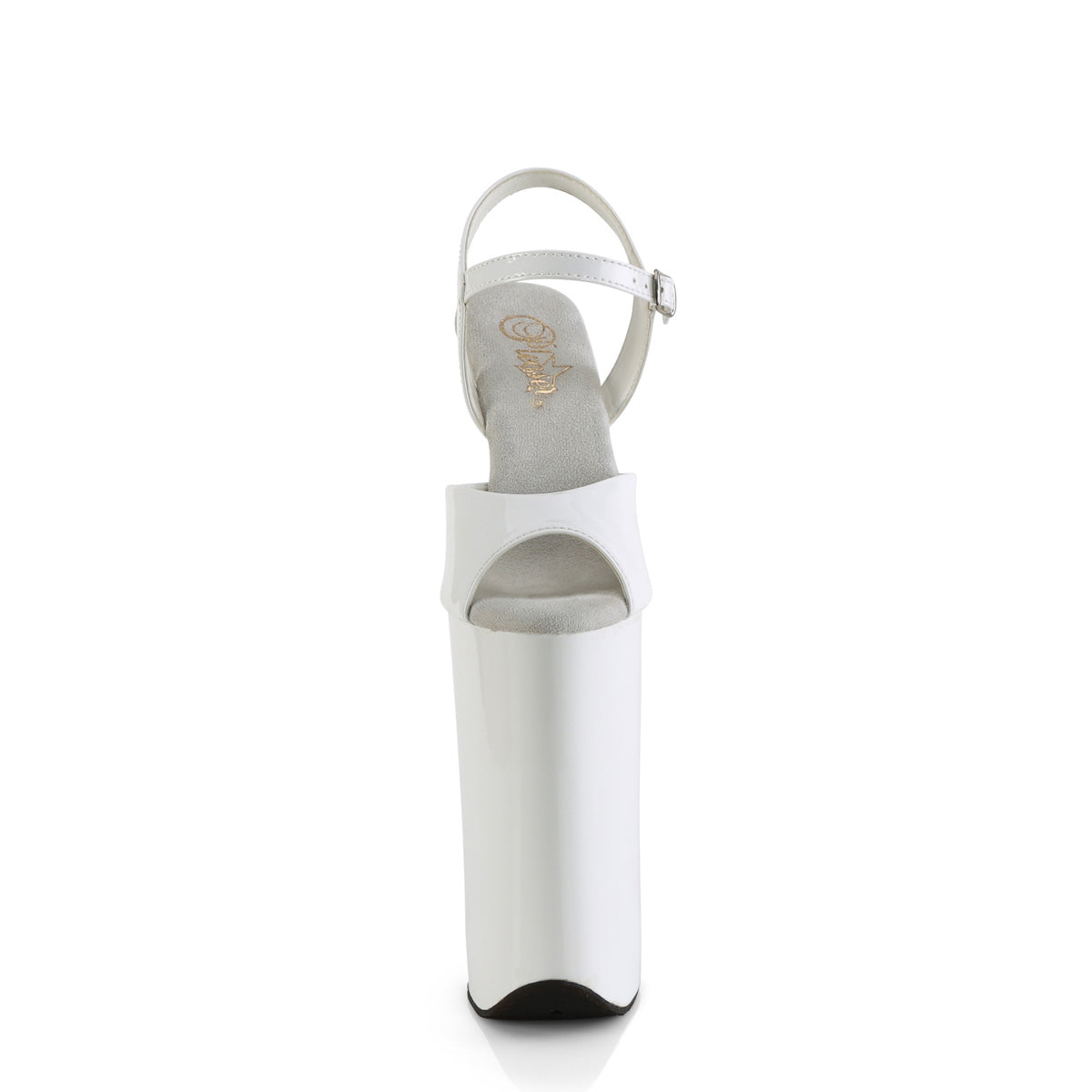 Pleaser  Sandals BEYOND-009 Wht Pat/Wht