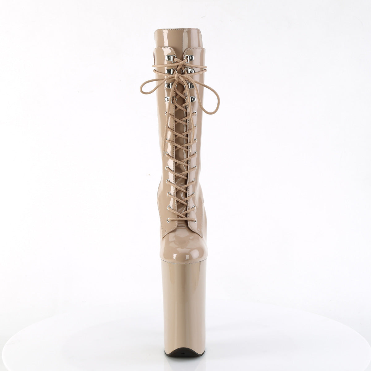 Pleaser  Bottines BEYOND-1050 Nude Pat / Nude