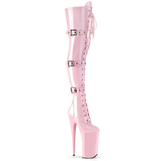 Pleaser Bottes pour femmes BEYOND-3028 B. PAT / B PAT / B. Rose