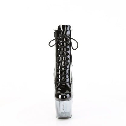 Pleaser   BLISS-1020BC BLK PAT / BLK-CLR Ombre