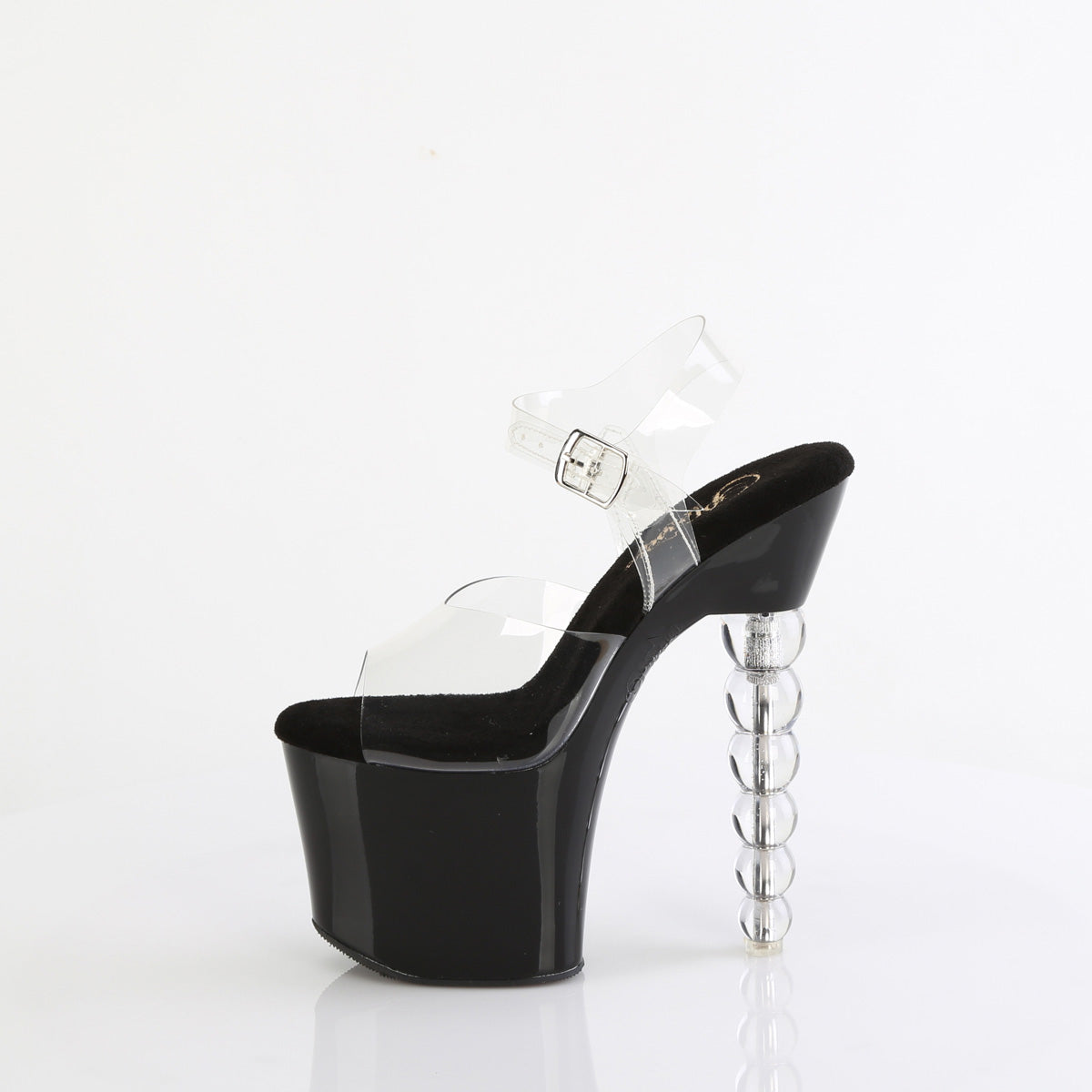 Pleaser   BLISS-708 CLR / BLK-CLR