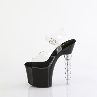 Pleaser   BLISS-708 CLR / BLK-CLR