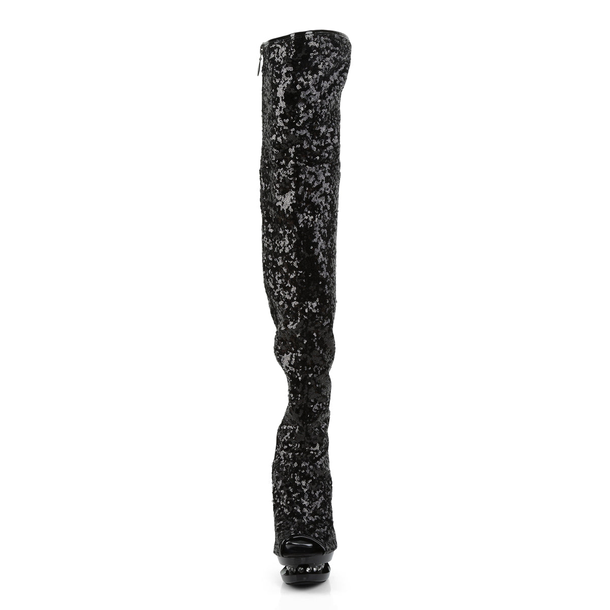 Pleaser Bottes pour femmes BLONDIE-R-3011 BLK SOUVELINS / BLK