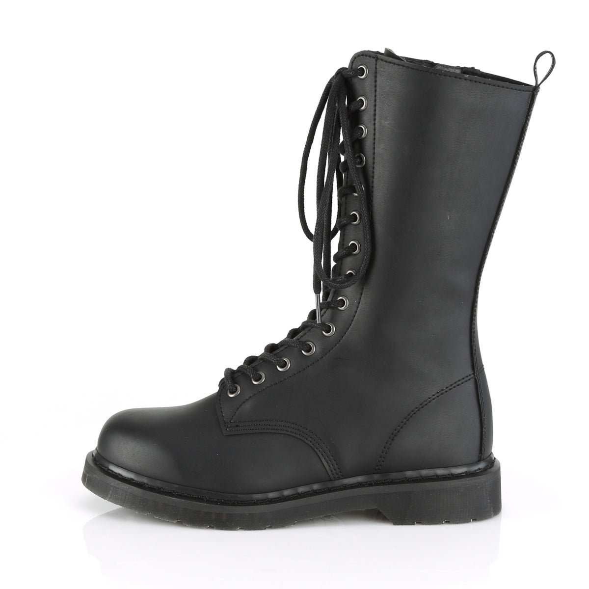 DemoniaCult Bottes pour hommes BOLT-300 Blk Vegan Leather