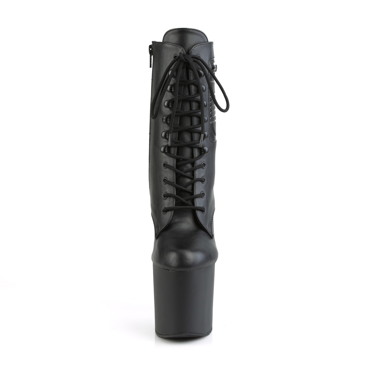 Pleaser Bottines pour femmes BONDGIRL-1020PK BLK FAUX CUIR / BLK MATTE