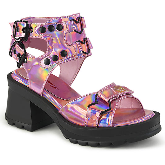 DemoniaCult  Pompes BRATTY-07 holo rose