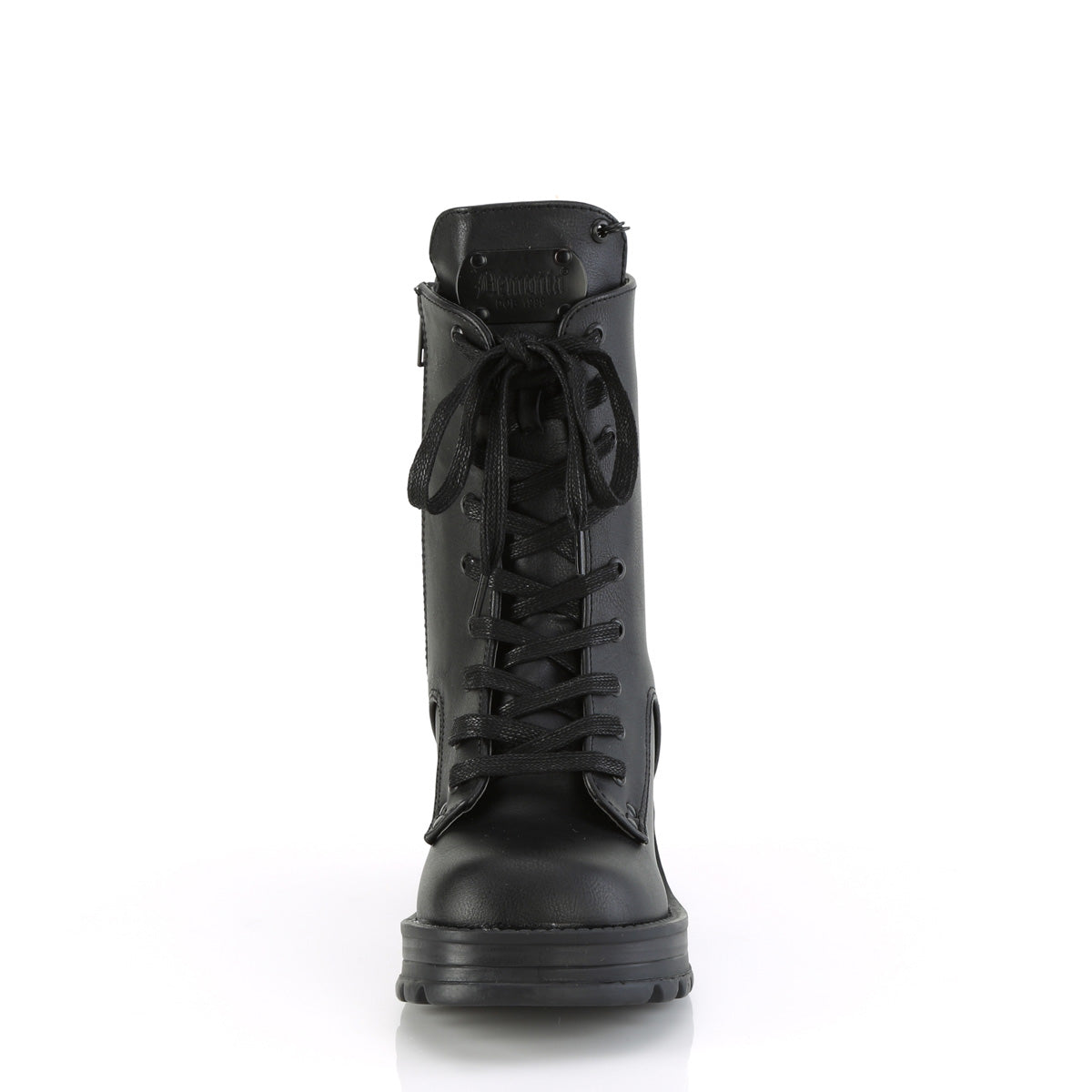 DemoniaCult  Ankle Boots BRATTY-50 Blk Vegan Leather